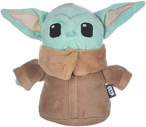 STAR WARS for Pets The Mandalorian Child Plush Figure Dog Toy, 9 Inch