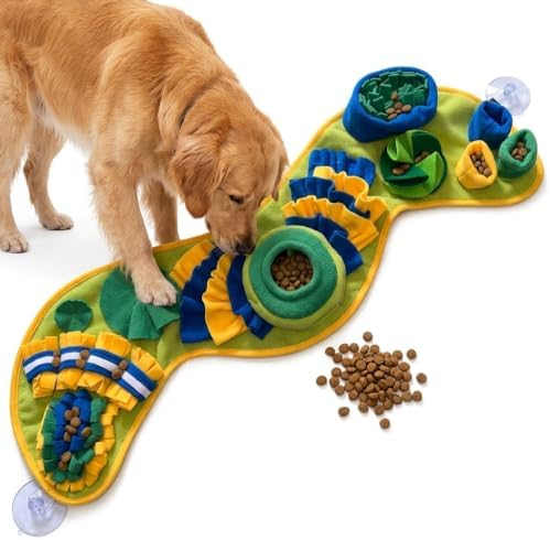 Snuffle Mat for Dogs & Cats - Slow Feeder Dog Enrichment Puzzle Toy