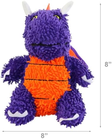 MIGHTY® 2 Pack Microfiber Medium Dragon Dog Toys