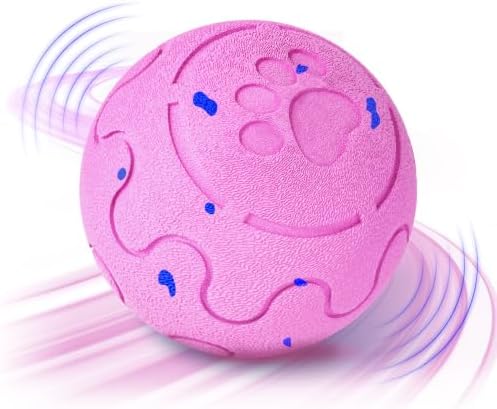 Interactive Dog Ball Toy, Smart Dog Toy for Medium and Large Dogs, Automatic Moving Rotating & Bouncing Ball, Durable E-TPU Material, IP54 Waterproof, Motion-Activated Dog Toy for Active Dogs