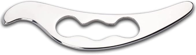 Feelfree Stainless Steel Guasha Scraping Massage Tool for Soft Tissue, Physical Therapy Stuff Used for Back, Legs, Arms, Neck, Shoulder (Bird Shape)