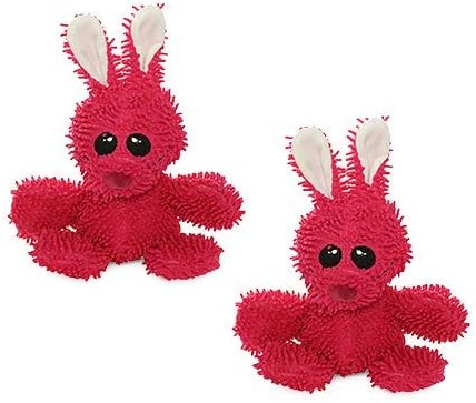MIGHTY® 2 Pack Microfiber Medium Rabbit Dog Toys