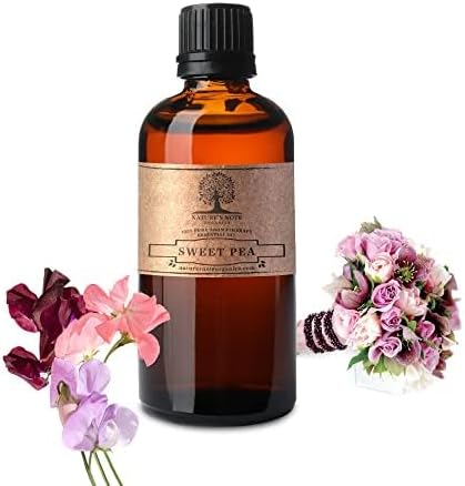 Floral - 100% Pure Aromatherapy Grade Essential Oil by Nature's Note Organics (10_ml, Sweet Pea)