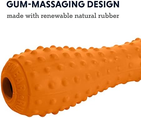 Ruffwear, Gourdo Dog Toy with Rope Handle, Campfire Orange, Small