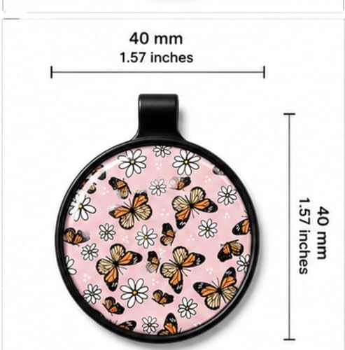 FurEverID Monarch Daisy Smart OR Pet ID Tag