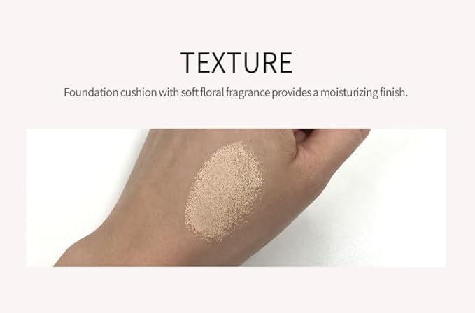 Éclair de Blanc Cushion No.21 Light Blanc (14g + 14g Refill) – Flawless Glow with SPF 50+ & Anti-Wrinkle Protection!
