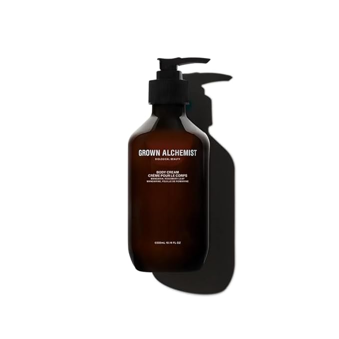 Grown Alchemist Body Cream - Mandarin and Rosemary Leaf. Nourishing Moisturizer Cream, Repairs and Balances Dry Skin (300ml)