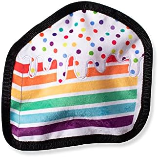 Fringe Studio Plush Dog Toy, Durable, Piece of Cake (729063)