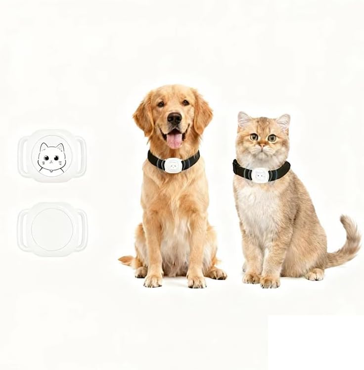 Waterproof Small Dog Tracker Android GPS for Cats-No Subscription
