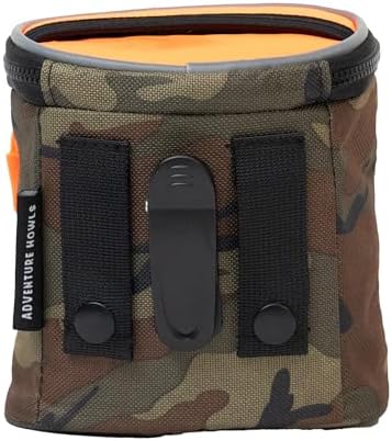 Quickdraw Dog Training Treat Pouch, Orange/Camo