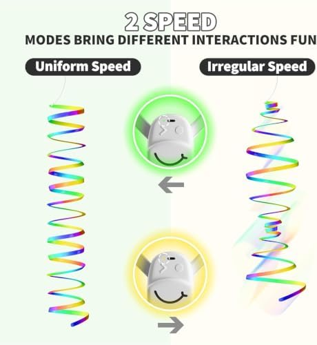 Interactive Cat Toy for Indoor Cats, Door Mounted Automatic Cat Toy