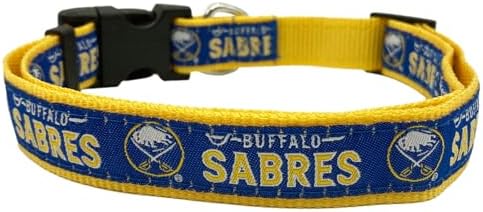 Pets First NHL Collar for Dogs & Cats. Adjustable, Cute, & Stylish! The Ultimate Hockey Fan Collar!