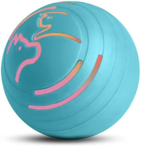 Smart Jumping Ball Dog Toy, Automatic Moving Pet Ball, Suitable for Toy Balls for Small Dogs and Cats(Blue)