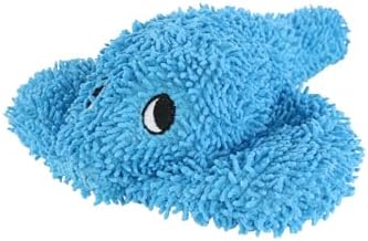 MIGHTY Tuffy Microfiber Medium Ball Stingray Dog Toy