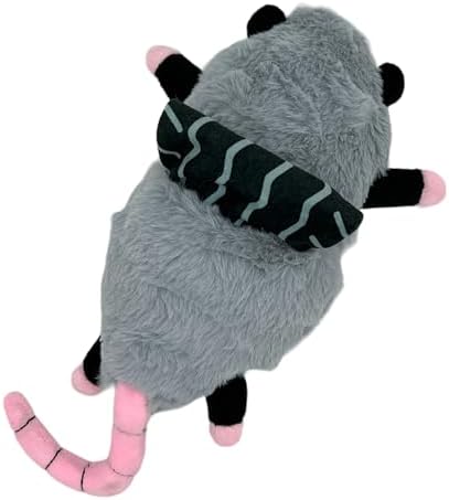 Roadkill Opossum Dog Toy Funny Dead Ran Over Possum Stuffed Chew Toy