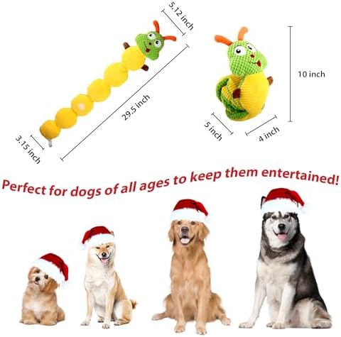 Gigwi Interactive Dog Puzzle Toys, Squeaky Dog Toys for Small Medium Large Dogs, Durable Treat Dispensing Dog Enrichment Toys, Snuffle Toy Plush Puppy Chew Toys for Boredom and Stimulating