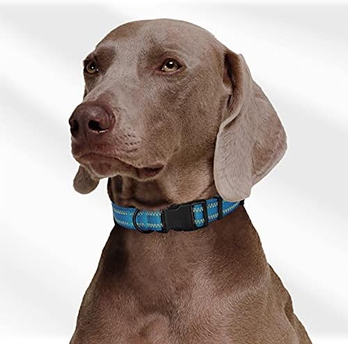 Mile High Life Reflective Dog Collar, Adjustable Lightweight Quick Release