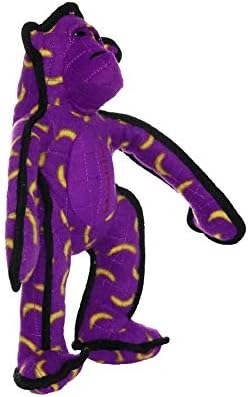 TUFFY® - 2 Pack Original : Monkey Dog Toy : Ultra Durable Plush Dog Toy with Multiple Layers & Reinforced Seams, Washable and Floats, Original Construction