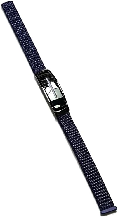 Essential Oil Diffuser Bracelet Indigo Flip Locket Strap | Stainless steel locket with iridescent lid. Quick-adjust velcro strap. 20 felt pads. Lightweight daily aromatherapy bracelet.