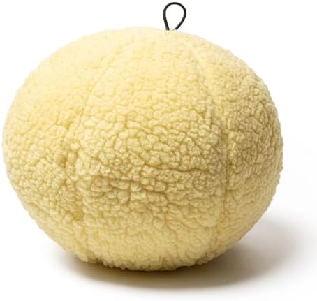PetLou Dog Fleece Ball Chew Toy, 8"