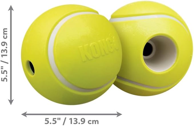 Kong Company 38703435: Rewards Tennis Treat Dispenser Dog Toy, Lg