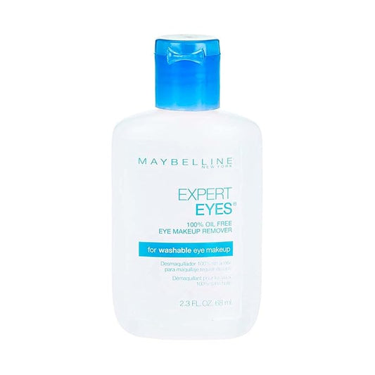 Maybelline Expert Eyes 100% Oil Free Eye Make-Up Remover, 2.3 oz (Pack of 2)