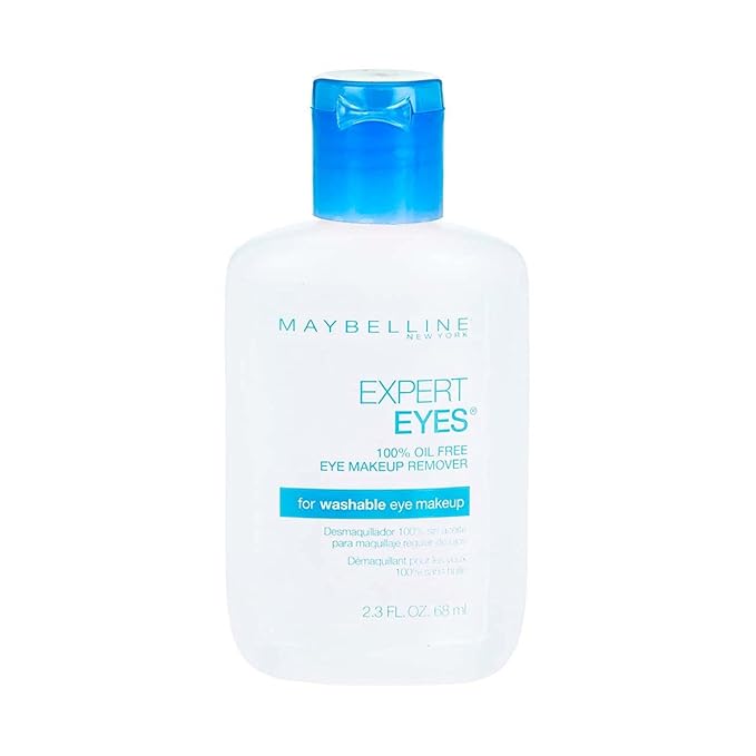Maybelline Expert Eyes 100% Oil Free Eye Make-Up Remover, 2.3 oz (Pack of 2)