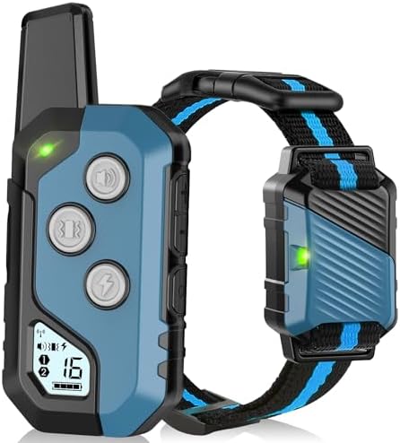 PIOUNS Shock Collar for 2 Dogs, Dog Training Collar with Remote