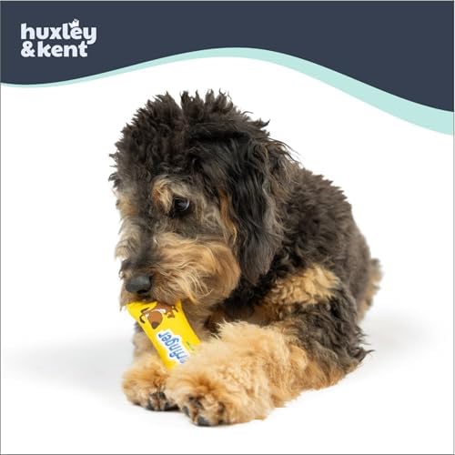 Huxley & Kent Tiny Tuff Plush Dog Toy, Mutterfinger