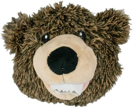 Tall Tails 2-in-1 Fetch Ball Dog Toy, Grizzly