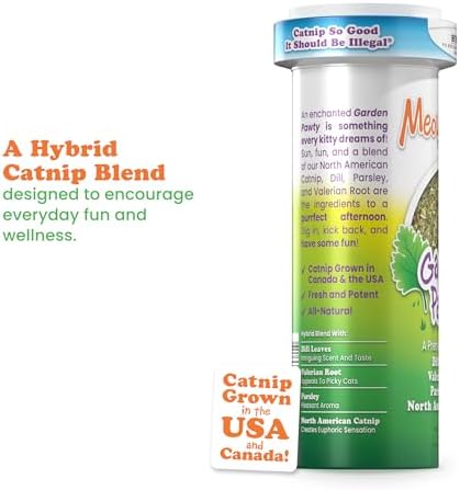 Meowijuana Get Sprung Cat Toy & Catnip Bundle | Refillable Plush + Blend