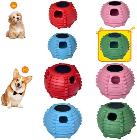 XHX Dog Toy to Keep Your Pup Distracted - Safe for Dogs - Low-Mess Design - Dog Toys for Small Dogs 10-25 lbs(Green, S)