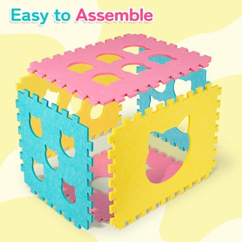 49pcs Cat Toys for Indoor Cats, Interactive Cat Toy for Exercise & Sleeping