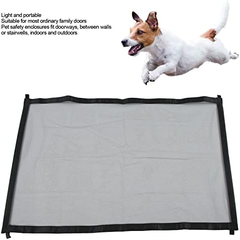 Pet Safety Mesh Guard Enclosure Lightweight Indoor Outdoor for Stairways