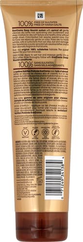 L'Oreal Paris Shampoo,Sulfate Free,Triple Action Hydration for Dry Hair,EverPure,8.5 Fl Oz (Packaging May Vary),Damaged,Color-Treated Hair,Apricot Oil Infused,Deep Nourish,(Pack of 36)