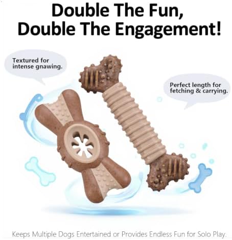 Dog Puzzle Chew Toy Durable Interactive Nylon Toys
