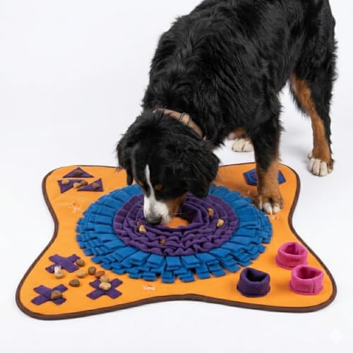 PET ARENA Adjustable Dog Snuffle Mat, Interactive Feeding Enrichment Toy