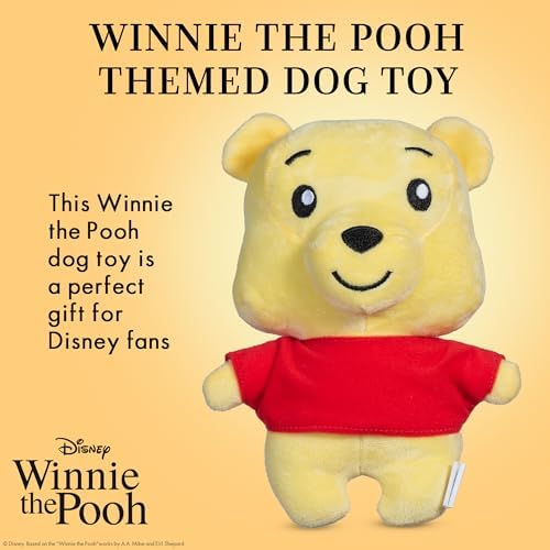 Disney for Pets Winnie the Pooh Plush Dog Toy, 9 Inch