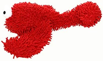 MIGHTY Tuffy Microfiber Medium Ball Lobster Dog Toy