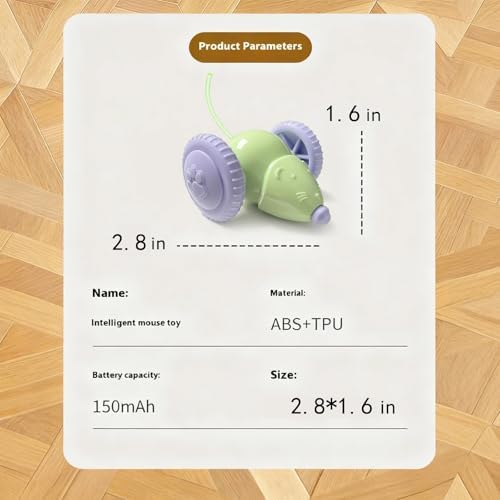 Interactive Cat Toys for Indoor Cats,Automatic Moving Kitten Toys,Cat Balls