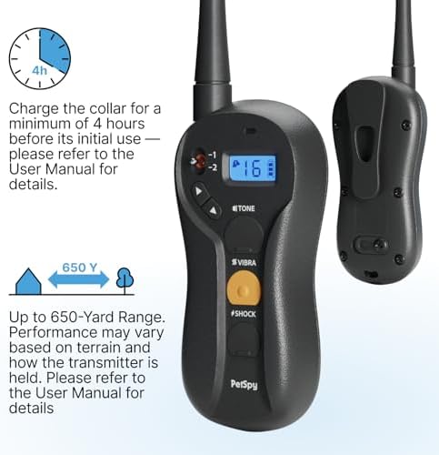 Dog Shock Collar with Remote Control for Dogs 10-140 LBS