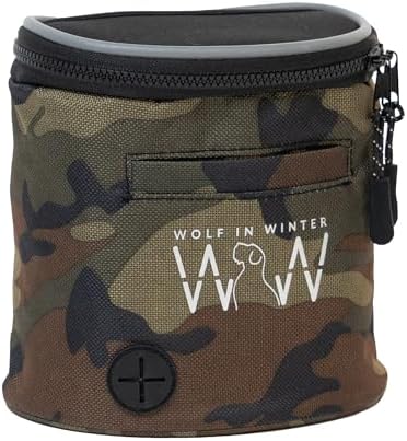 Quickdraw Dog Training Treat Pouch, Black/Camo
