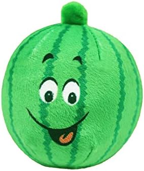 Pet Squeaky Toys Vegetables & Fruits Plush Dog or Cat Chew Toys for Puppies Small Dogs