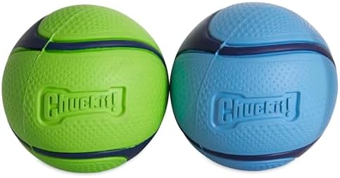 Chuckit! Sniff Fetch Balls Canister, 4 Pack, for Medium Dog Breeds