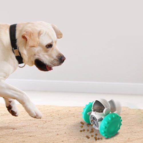 Cat Interactive Toys for Indoor Kitten Movement Weight Loss Kitty Funny Balls Slow Food Dispenser Feeder Treat Dispensing Feeding Pet Supplies Birthday Gift