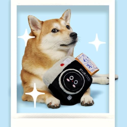 Dog Snuffle Sound Book Crinkle Hide Treat Puzzle (Instant Camera)