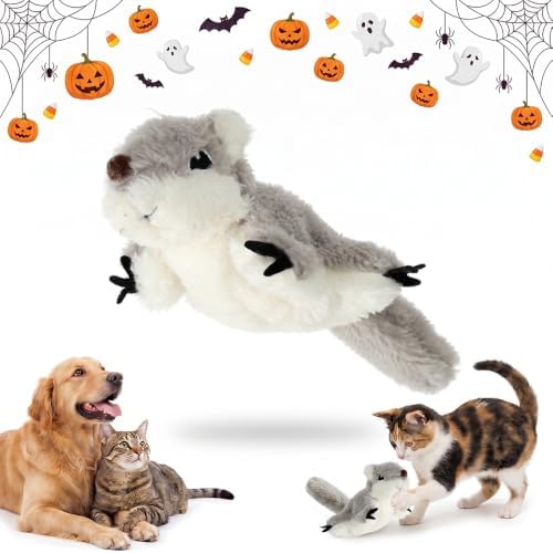 Flying Bat Toy for Dogs & Cats Flapping Wings Interactive Pet Toy (Mouse)