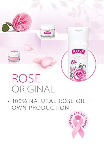 Bulgarianrose Eye Cream with Natural Rose Oil for Dark Spots and Puffiness, Under Eye Cream for Wrinkles and Bags, Rose Water Anti Aging Eye Cream Helps Improve Dryness