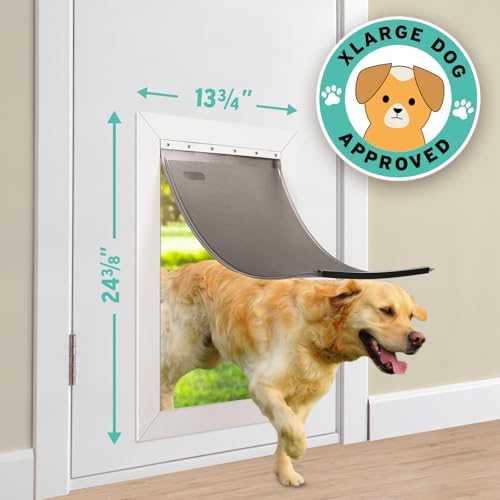 Extra Large Dog Door Replacement Flap Petsafe 24 3/8" x13 3/4" Weatherproof