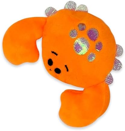 Catnip & Silvervine Plush Cat Toy for Kittens - Crab